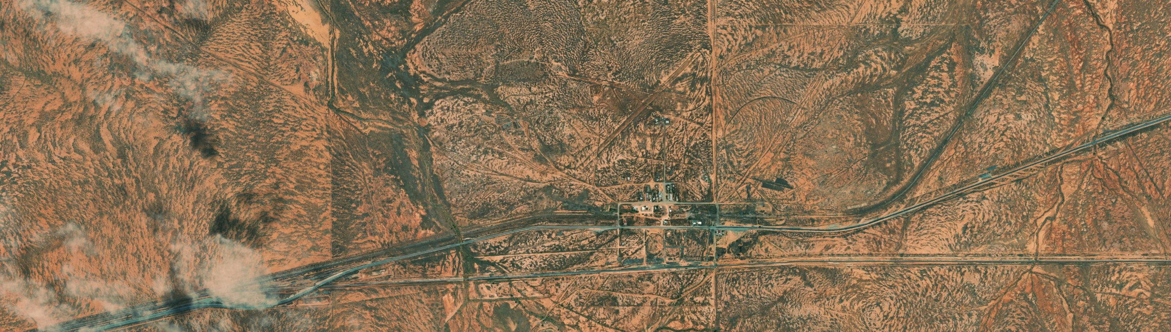 Aerial view of Cockburn, SA