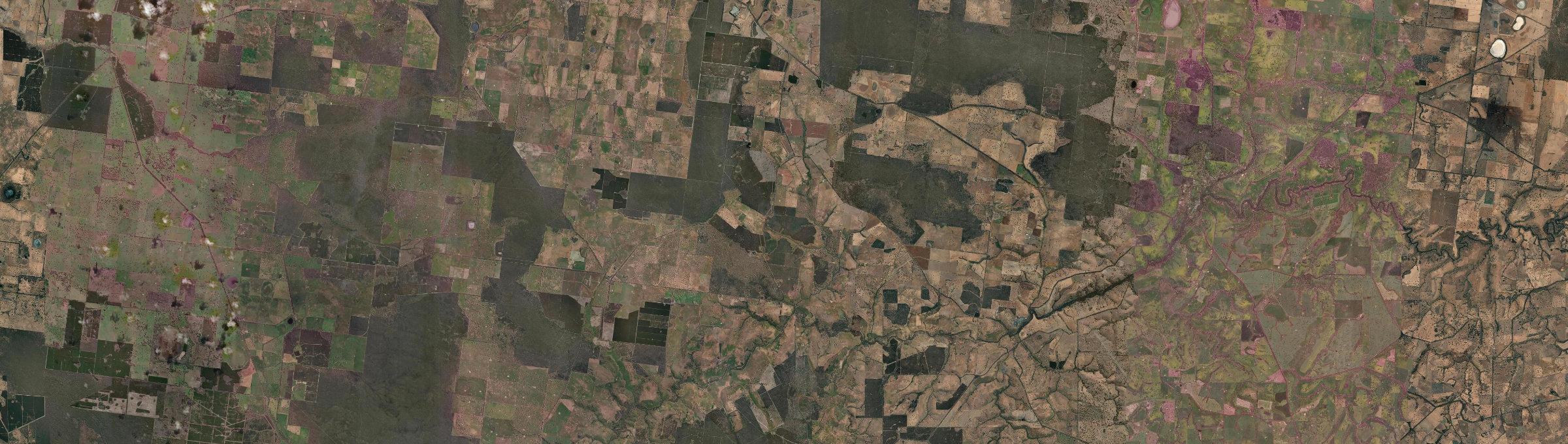 Aerial view of Kadnook, VIC