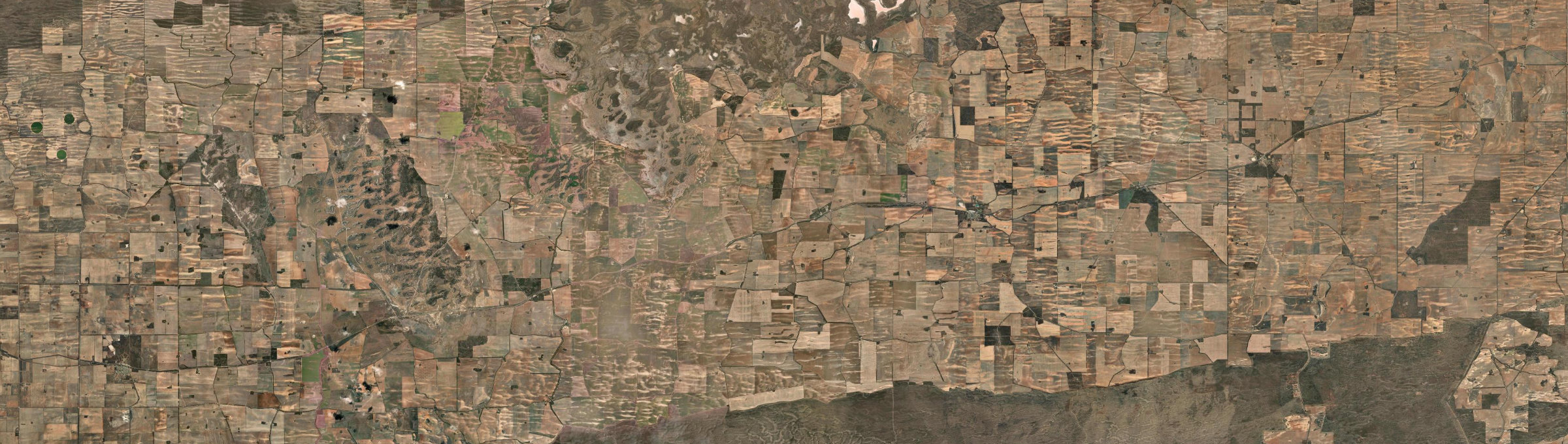 Aerial view of Linga, VIC