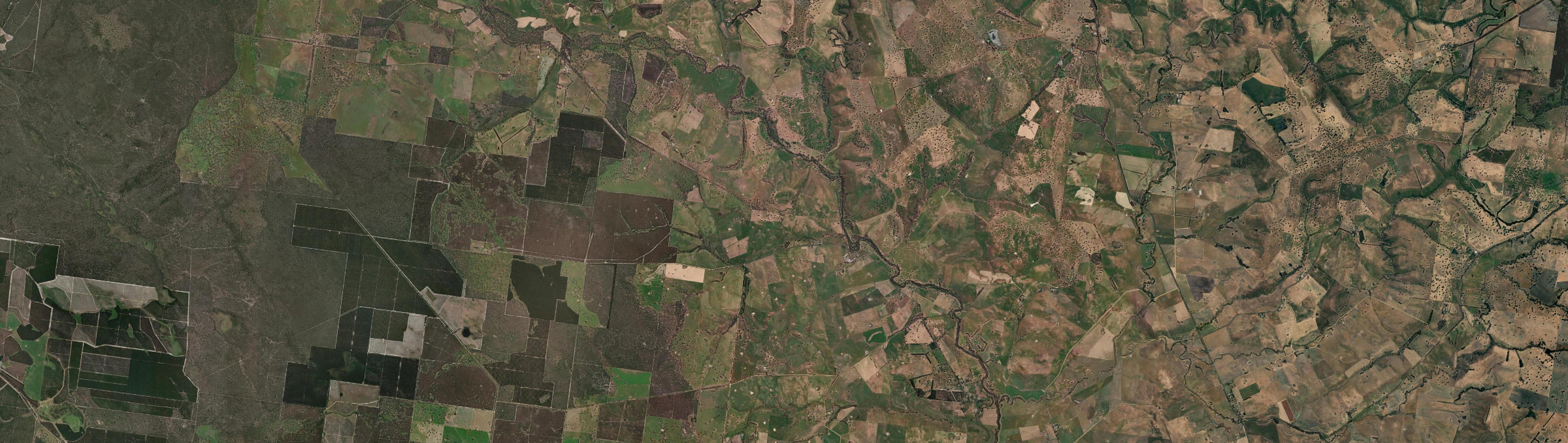 Aerial view of Nangeela, VIC