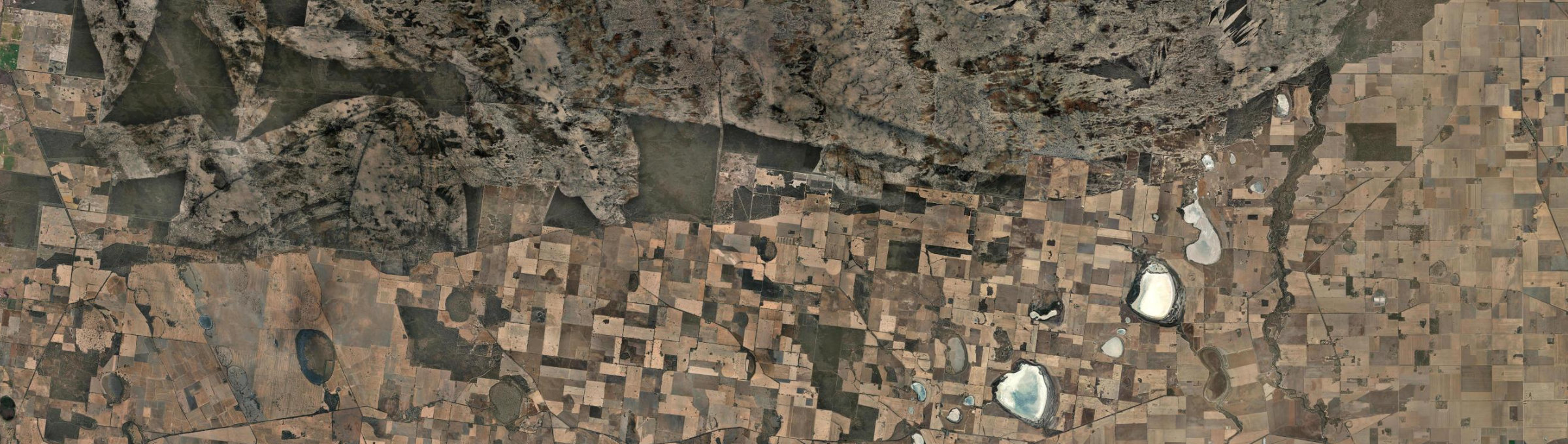 Aerial view of Nurcoung, VIC