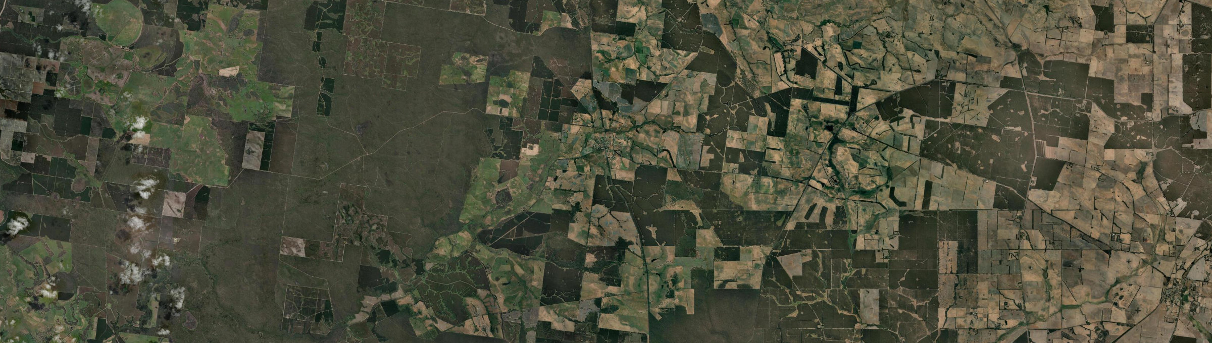 Aerial view of Digby, VIC