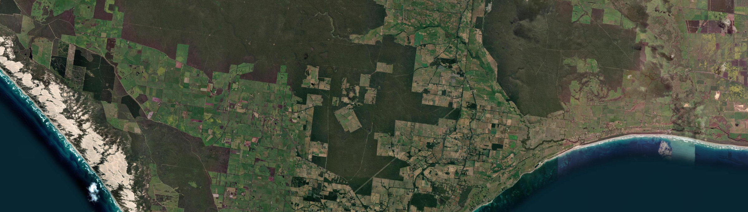 Aerial view of Gorae, VIC