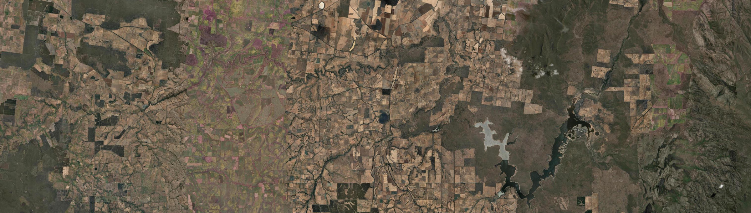 Aerial view of Balmoral (Vic.), VIC