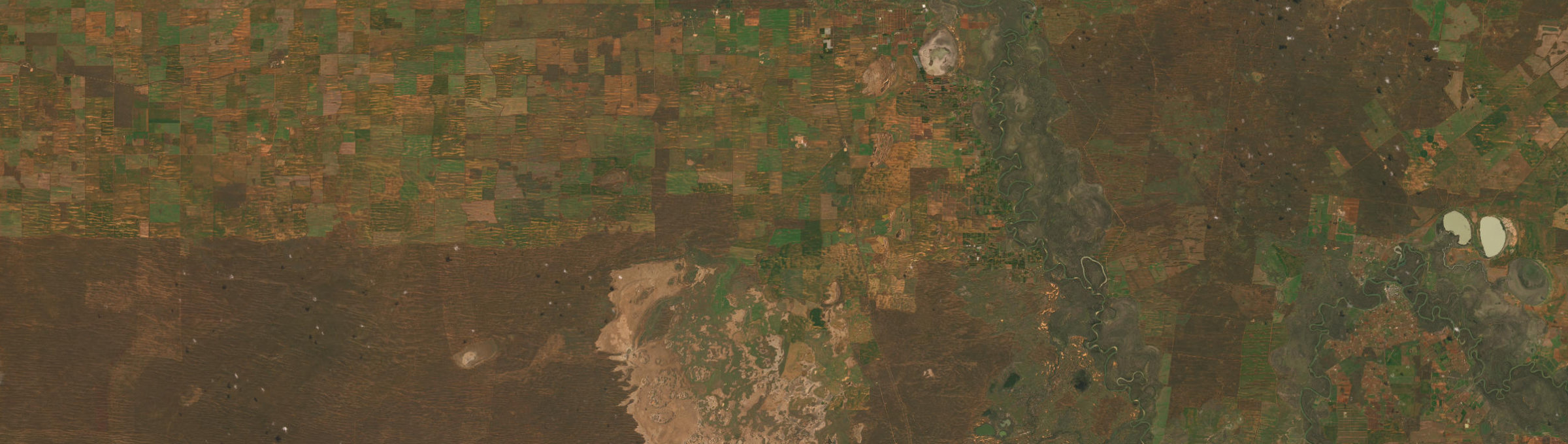 Aerial view of Carwarp, VIC