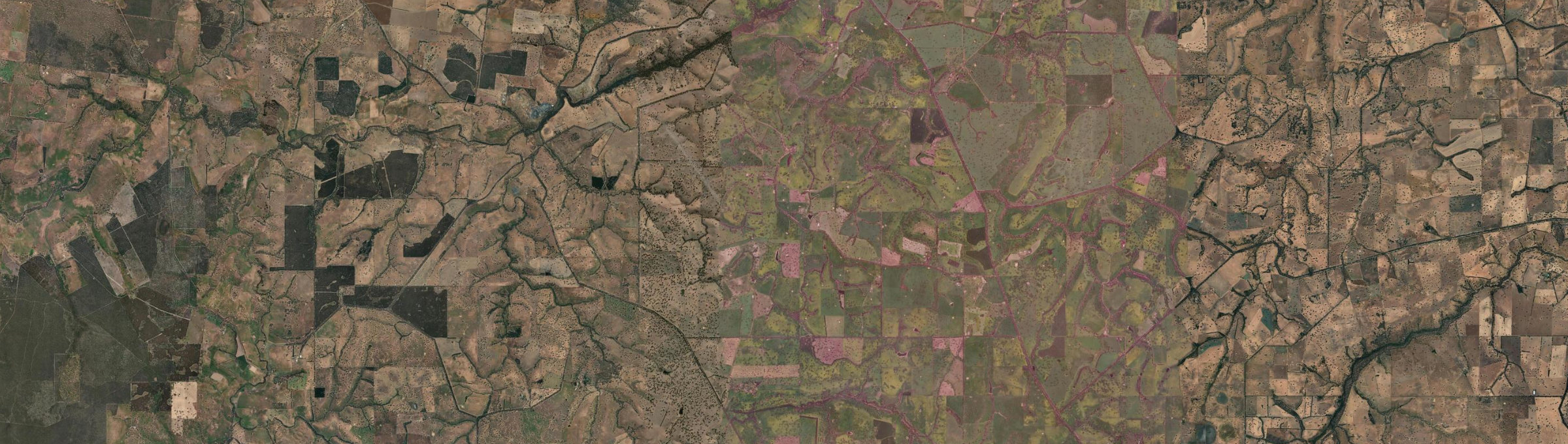 Aerial view of Culla, VIC