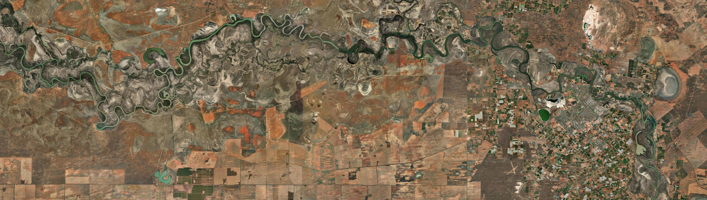 Aerial view of Wargan, VIC