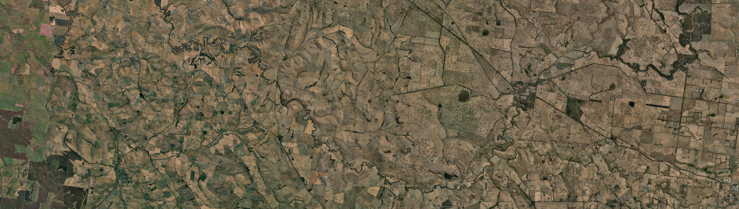 Aerial view of Tarrenlea, VIC