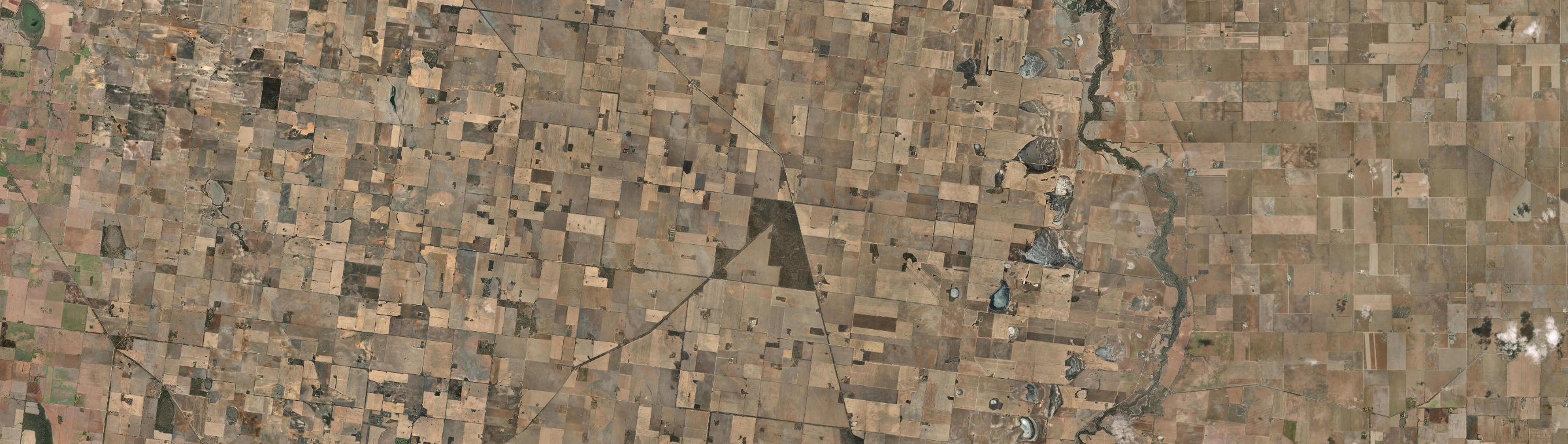 Aerial view of Glenlee (Vic.), VIC