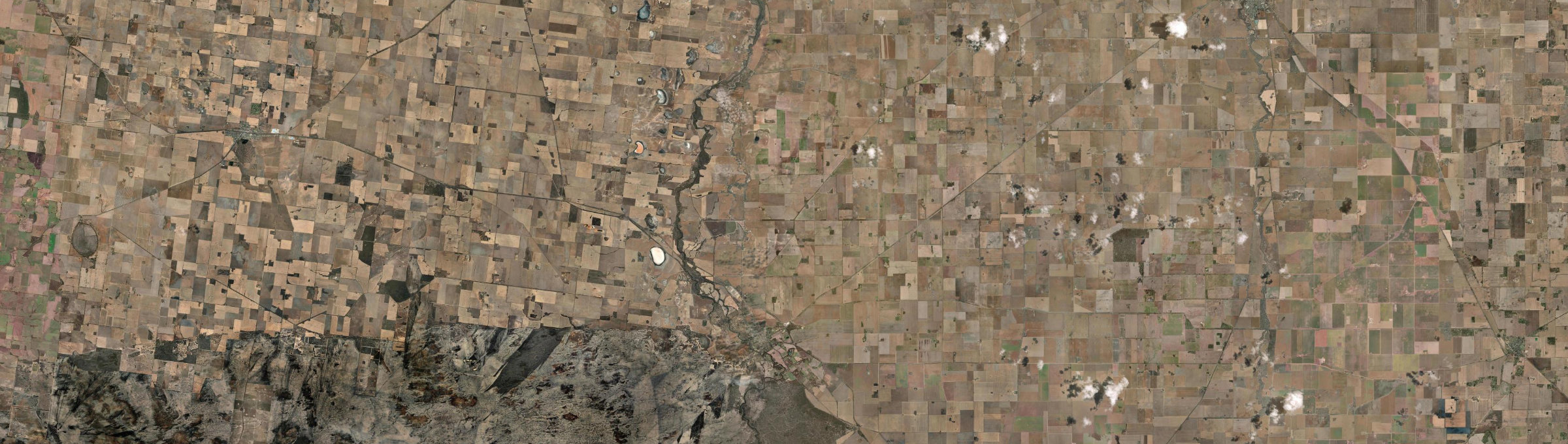 Aerial view of Dimboola, VIC
