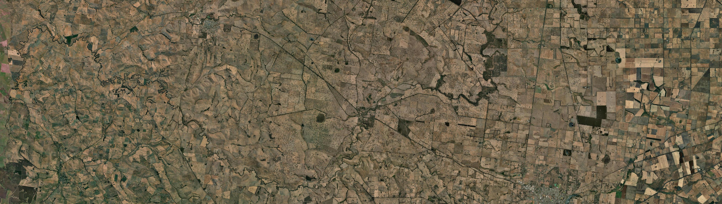 Aerial view of Wannon, VIC
