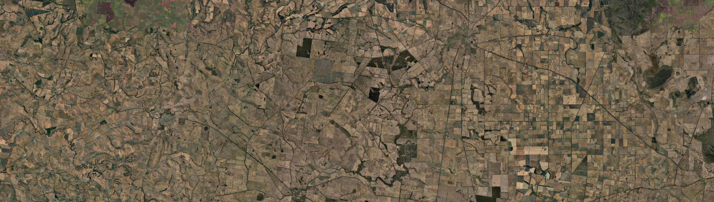 Aerial view of Bulart, VIC