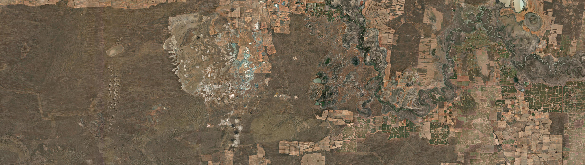 Aerial view of Hattah, VIC