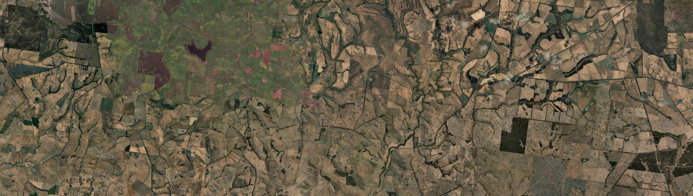 Aerial view of Wootong Vale, VIC