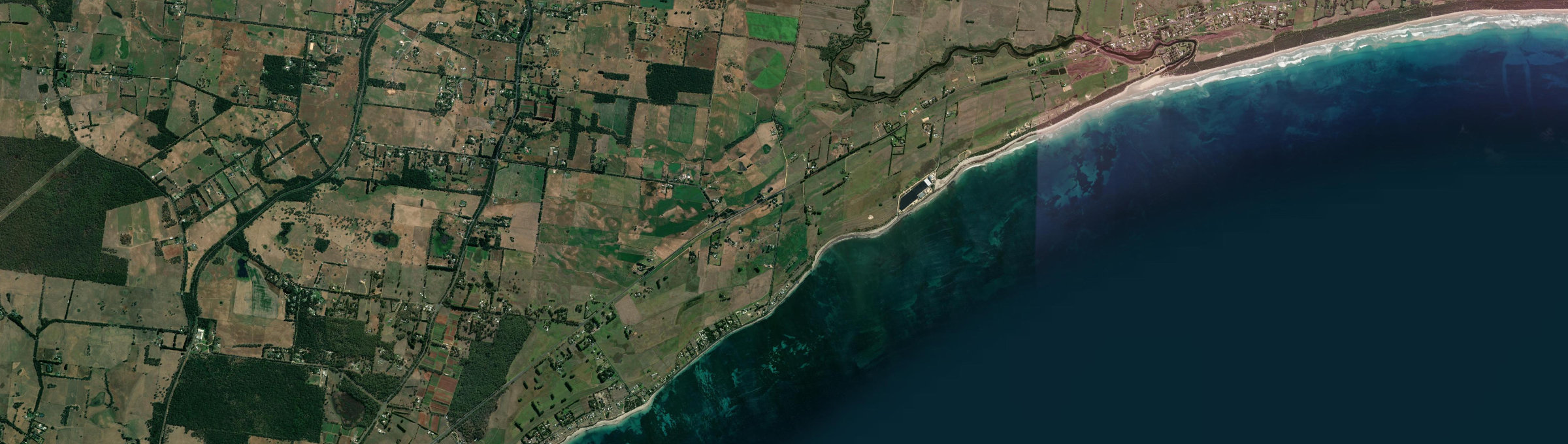 Aerial view of Allestree, VIC