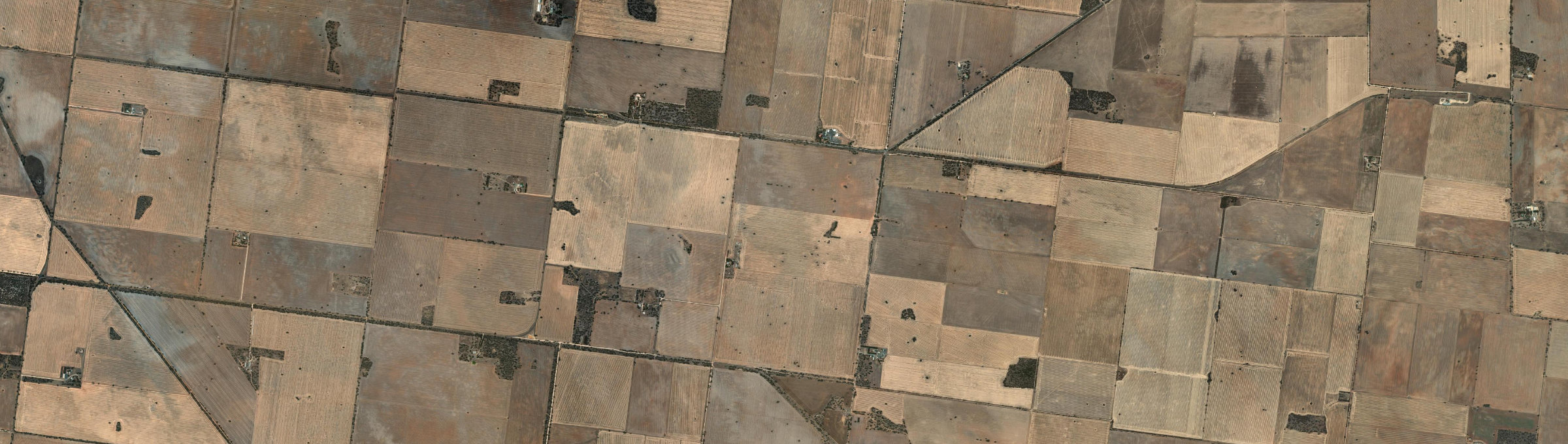 Aerial view of Lorquon, VIC