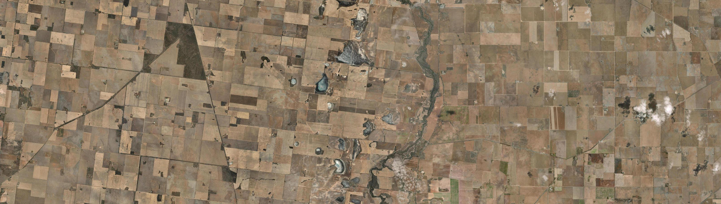 Aerial view of Antwerp, VIC