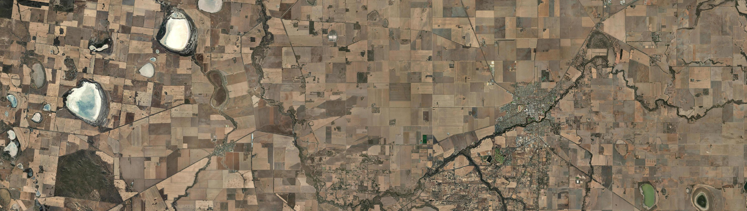 Aerial view of Vectis, VIC