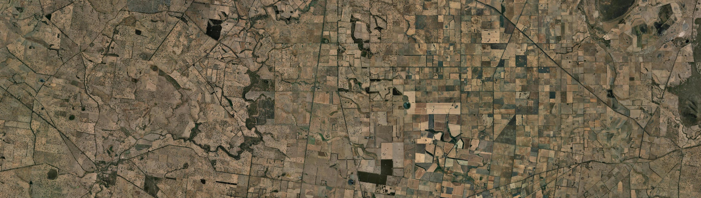 Aerial view of Hensley Park, VIC