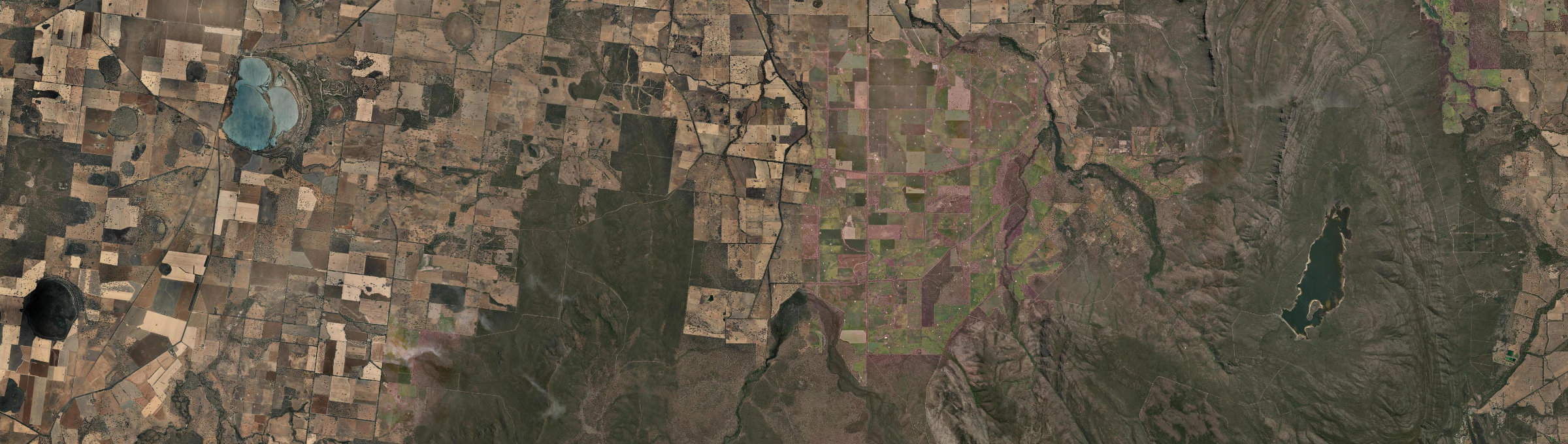 Aerial view of Brimpaen, VIC