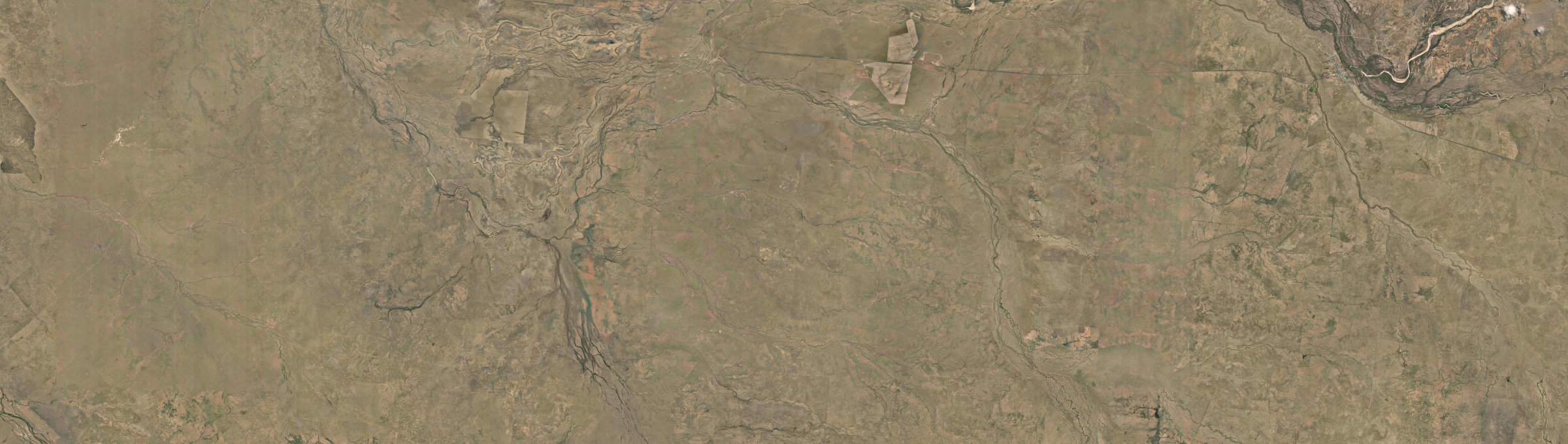Aerial view of Maxwelton, QLD