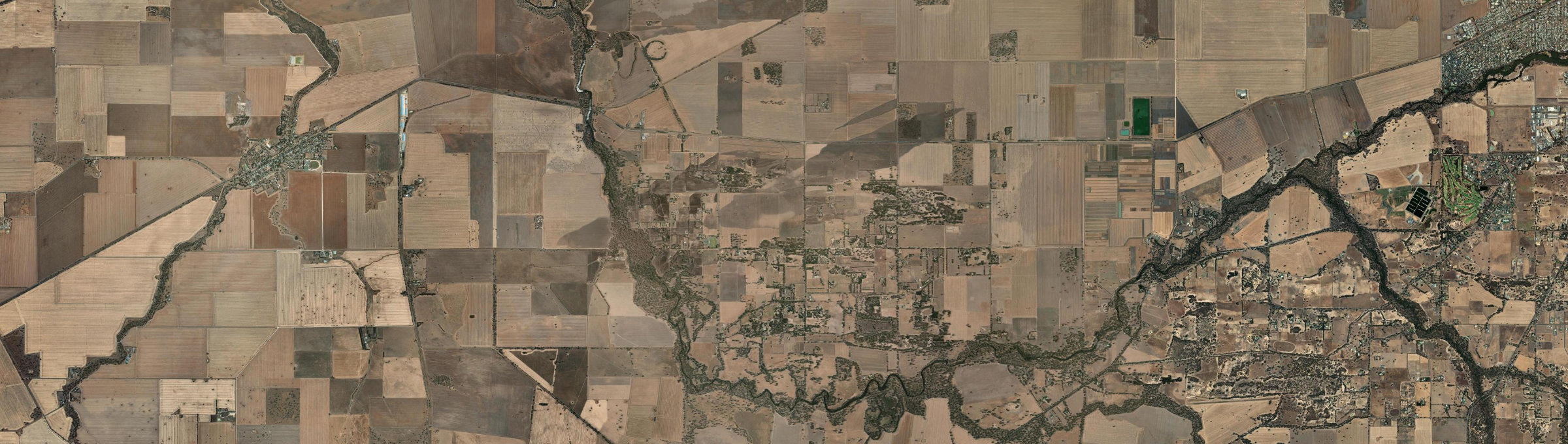 Aerial view of Quantong, VIC