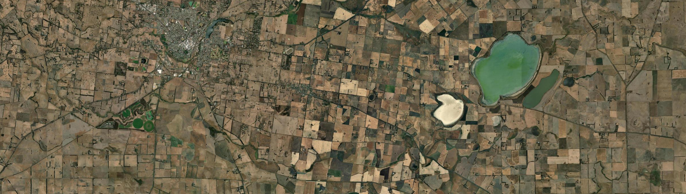 Aerial view of Tarrington, VIC