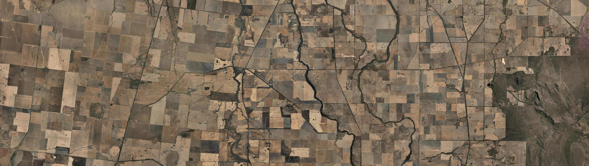 Aerial view of Wonwondah, VIC