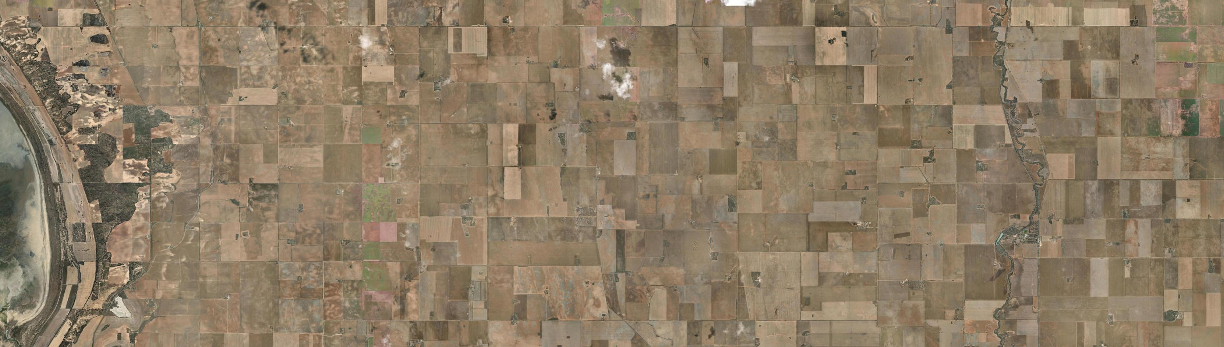 Aerial view of Willenabrina, VIC
