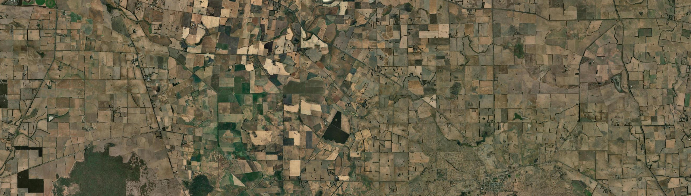 Aerial view of Tabor, VIC