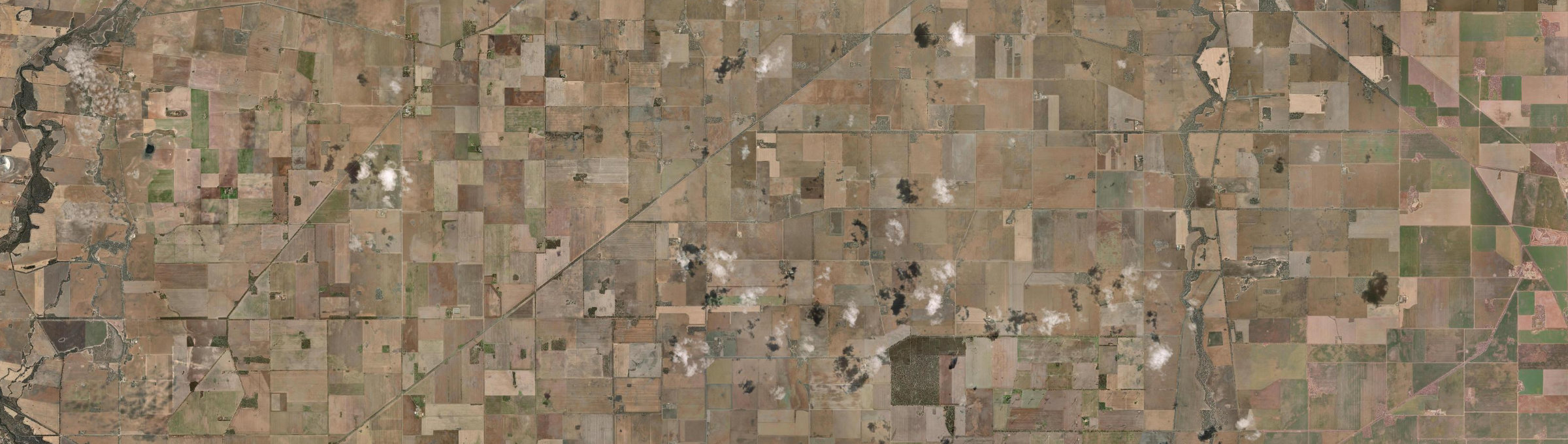Aerial view of Wallup, VIC