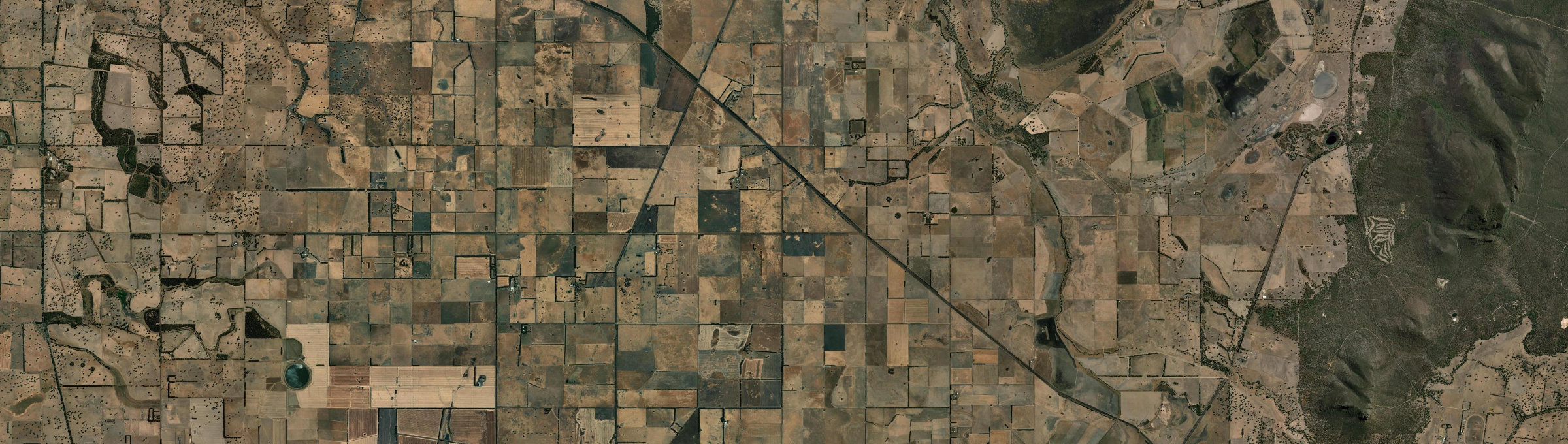Aerial view of Karabeal, VIC