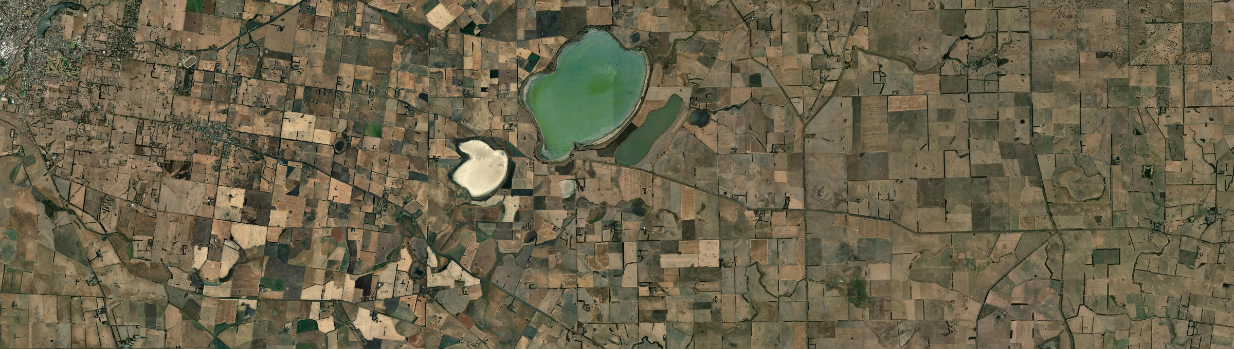 Aerial view of Croxton East, VIC