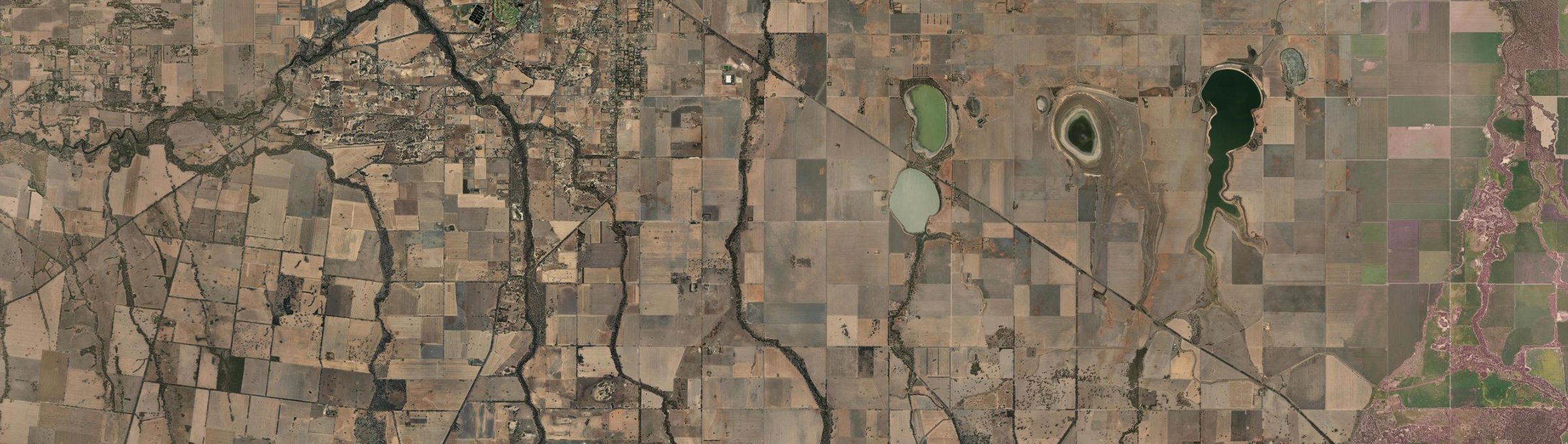 Aerial view of Bungalally, VIC