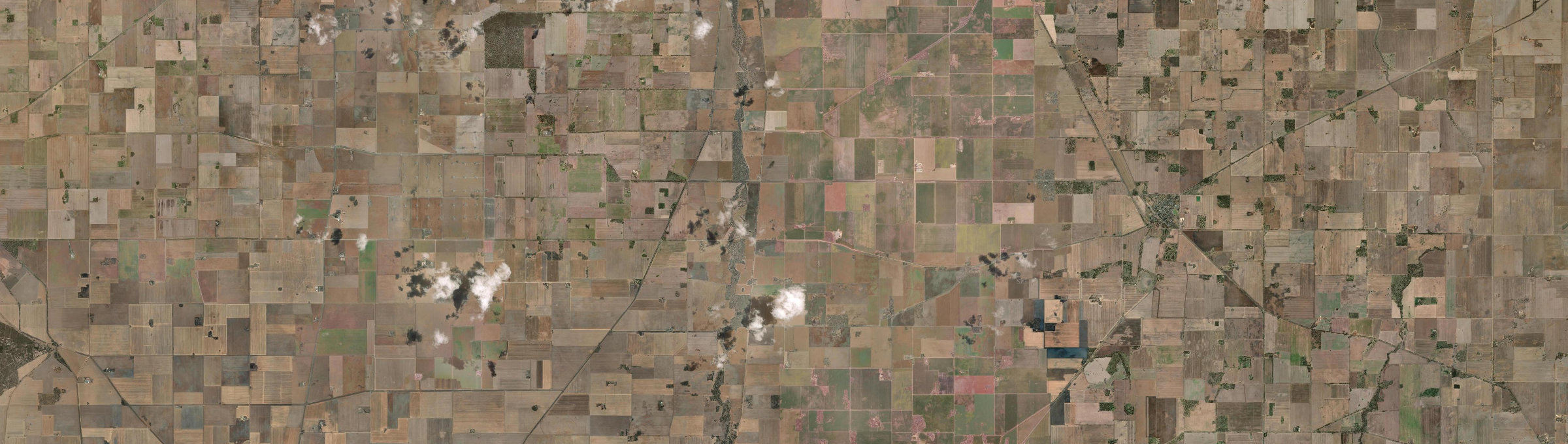 Aerial view of Kewell, VIC