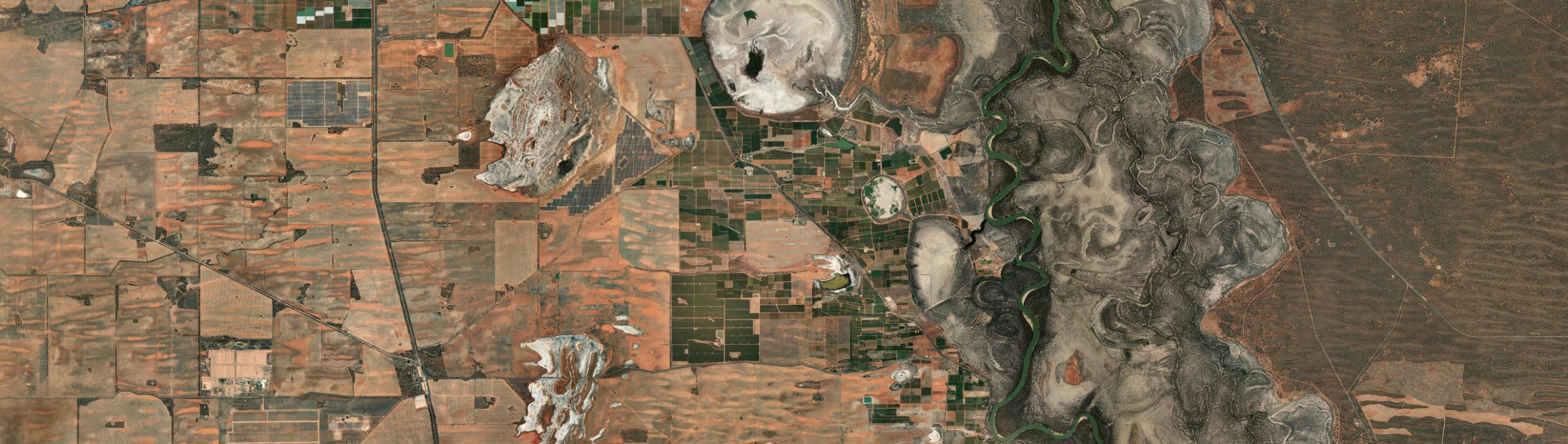 Aerial view of Iraak, VIC