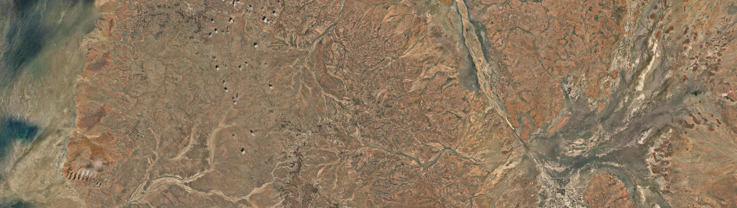 Aerial view of Eromanga, QLD