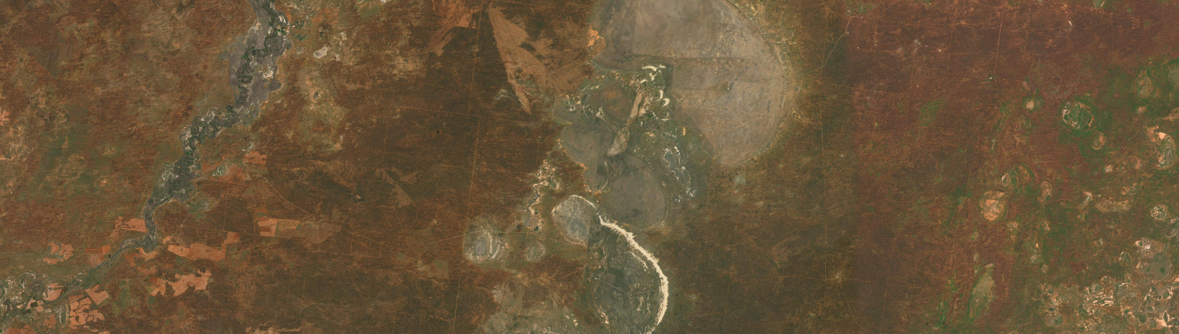 Aerial view of Arumpo, NSW