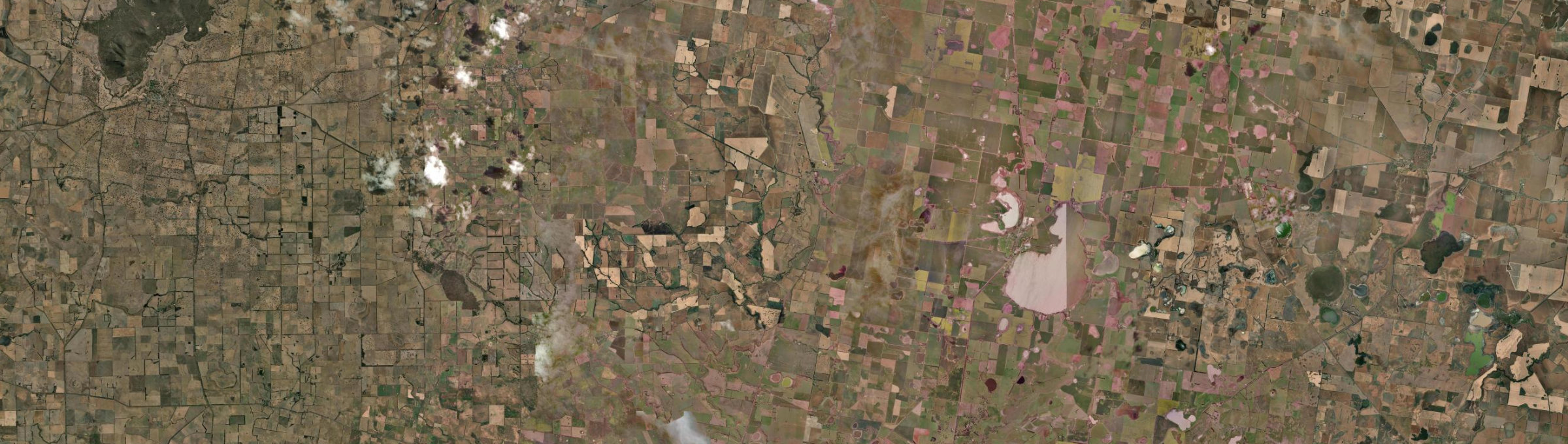 Aerial view of Wickliffe, VIC