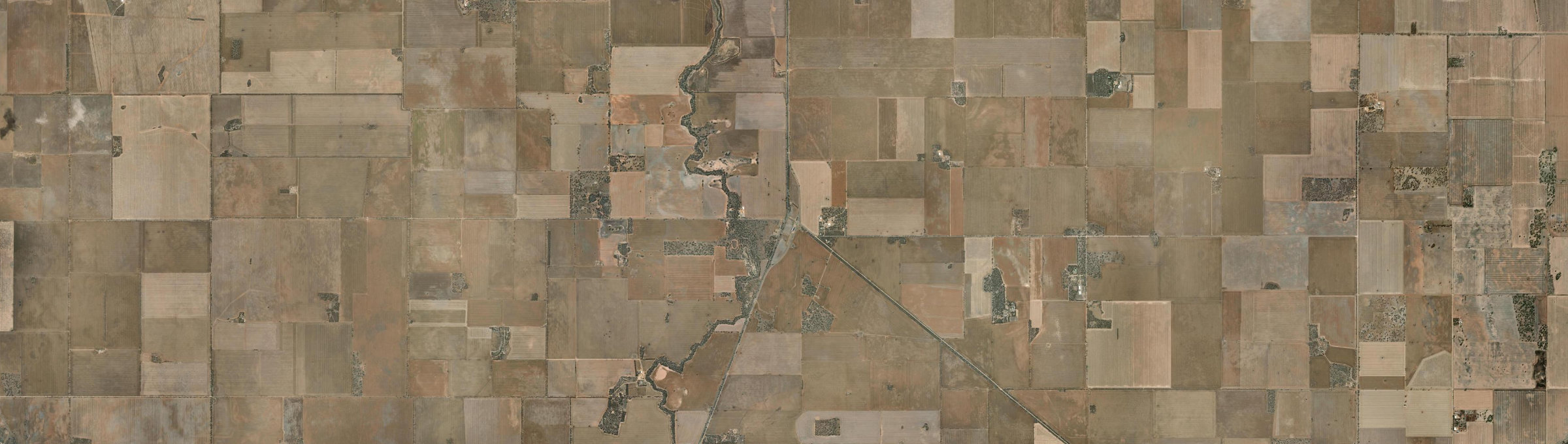 Aerial view of Lah, VIC