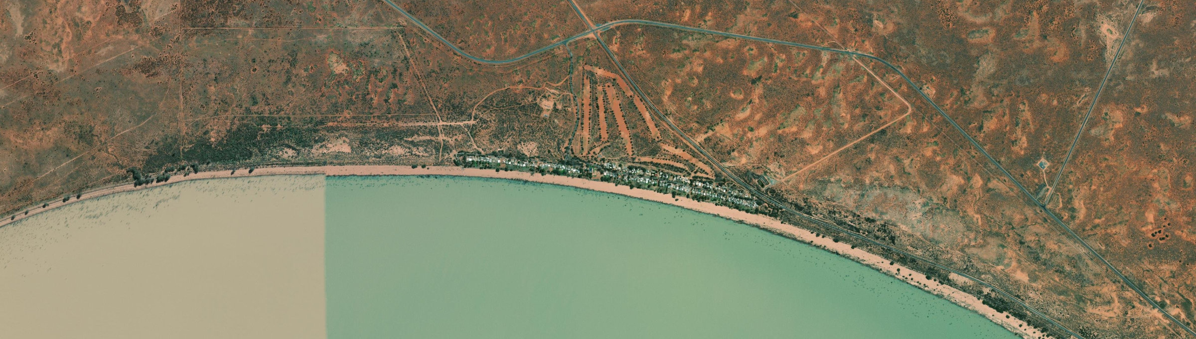 Aerial view of Sunset Strip (NSW), NSW