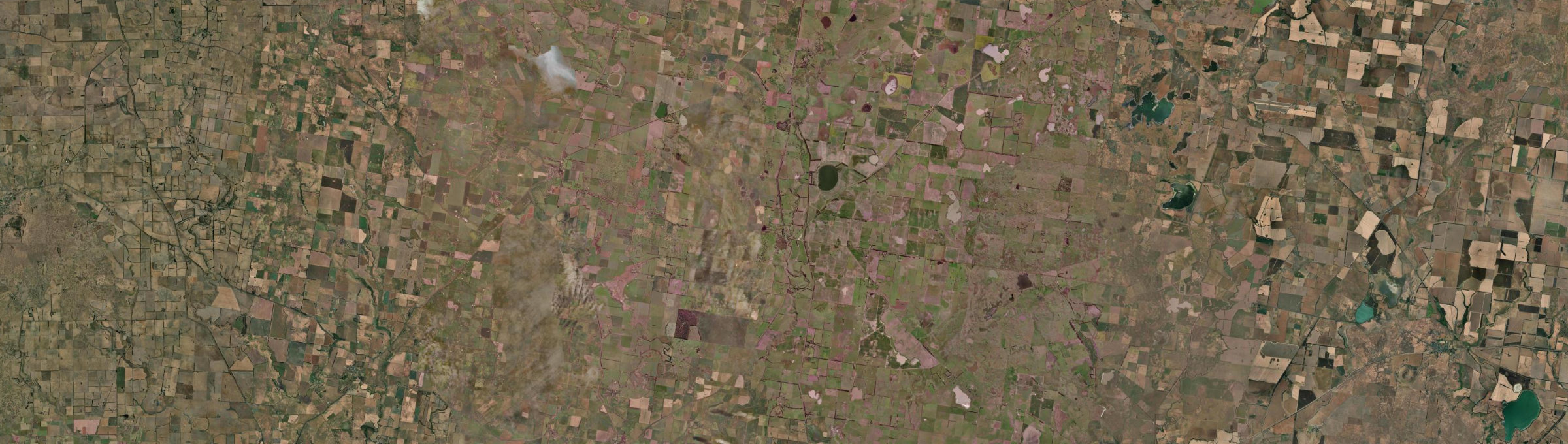 Aerial view of Woorndoo, VIC