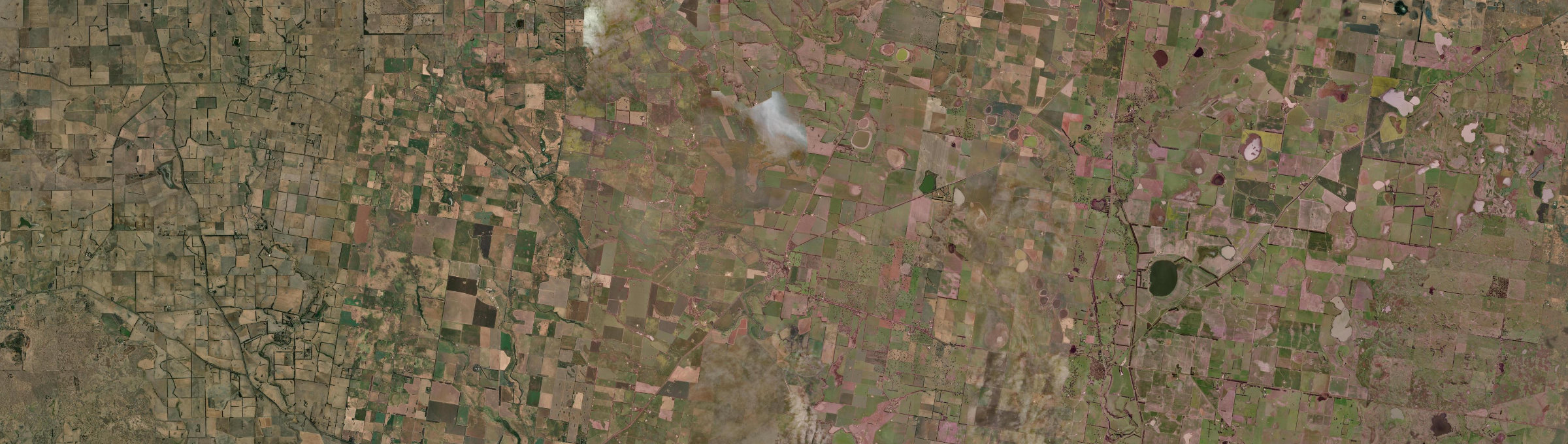 Aerial view of Chatsworth (Vic.), VIC