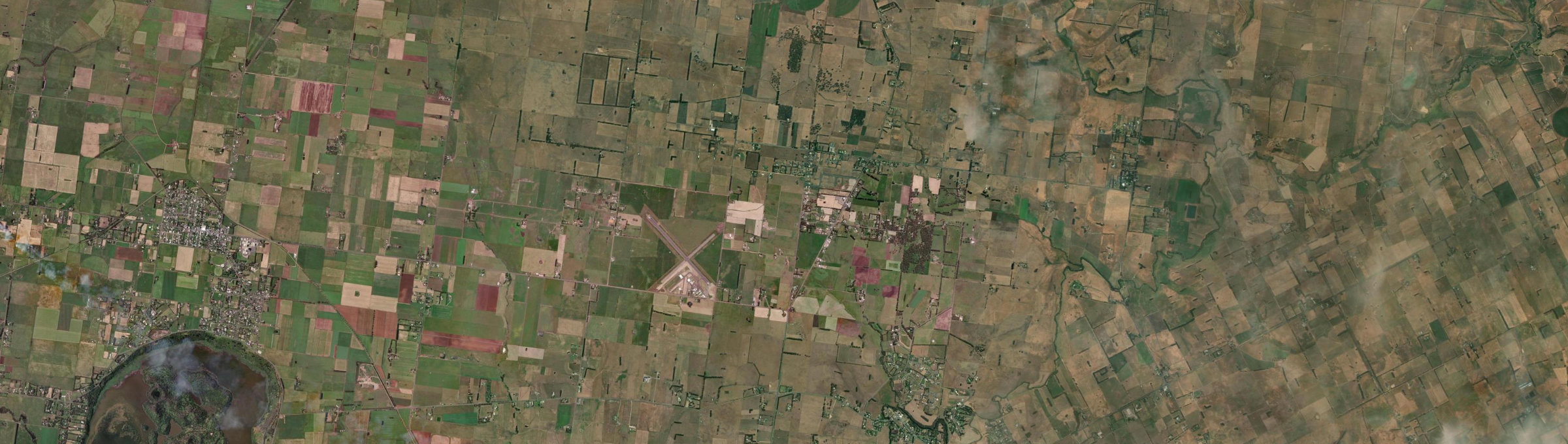 Aerial view of Mailors Flat, VIC