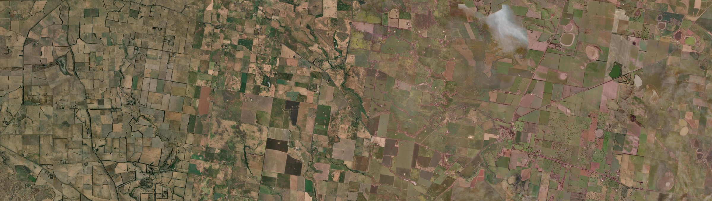 Aerial view of Nareeb, VIC