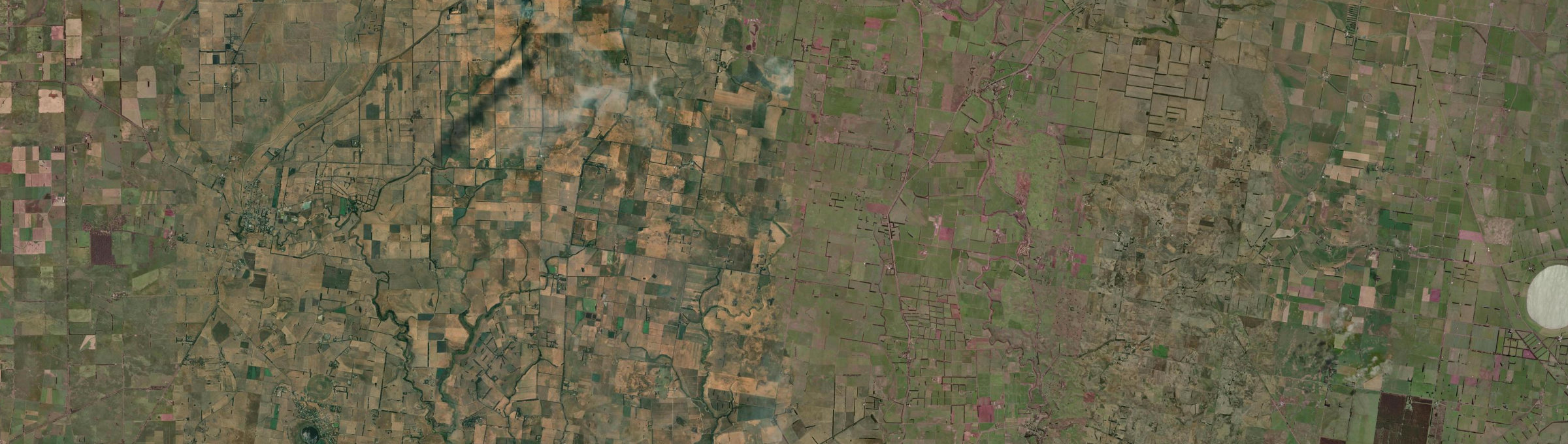 Aerial view of Ballangeich, VIC