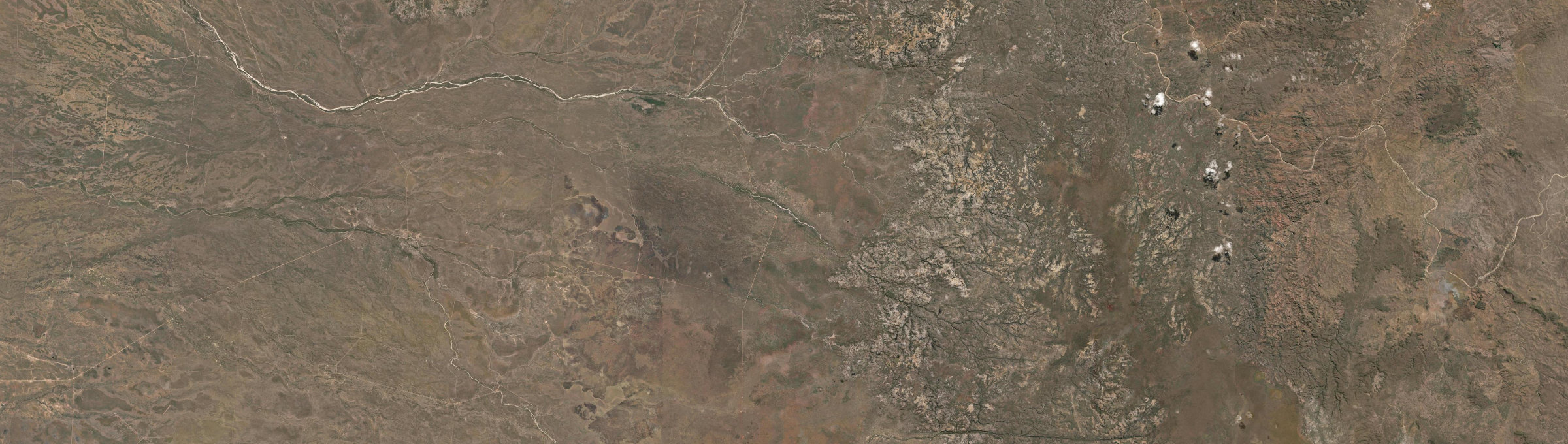 Aerial view of Bellfield (Qld), QLD