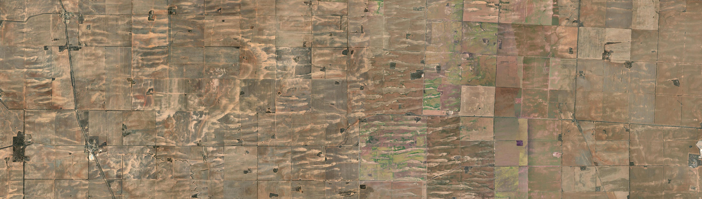 Aerial view of Straten, VIC