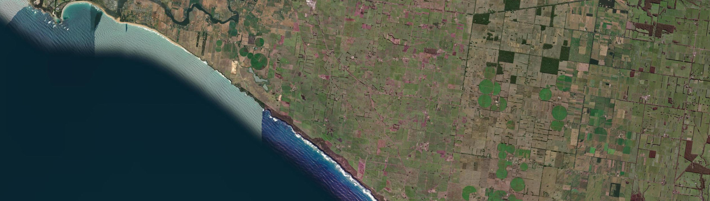 Aerial view of Mepunga West, VIC