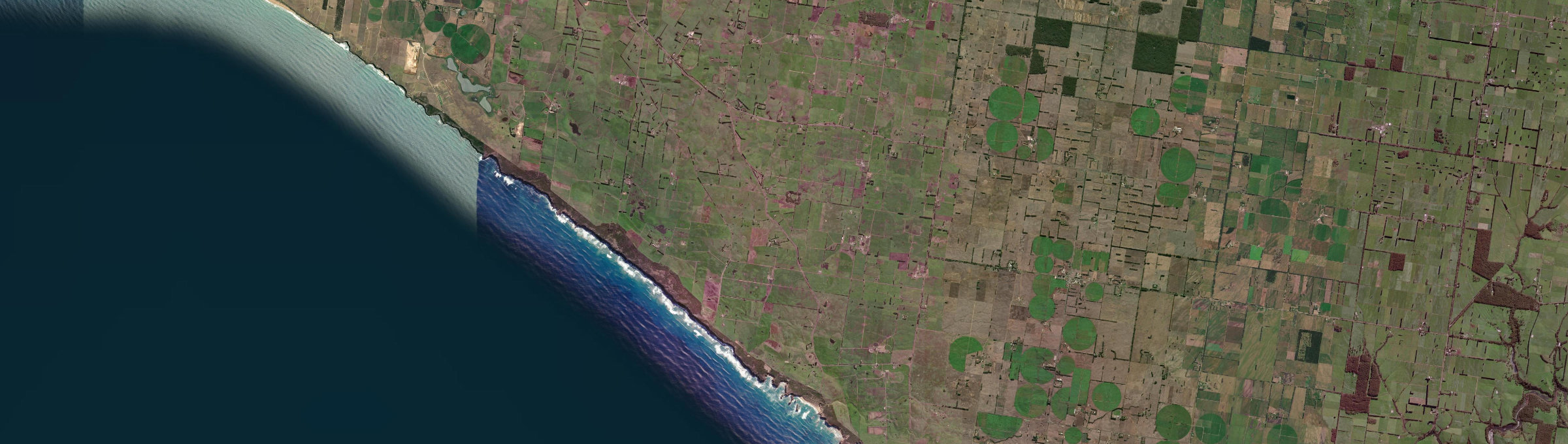 Aerial view of Mepunga, VIC